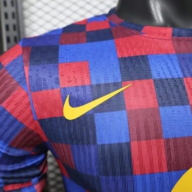 26-27 Player FC Barcelona Pre-match Kit Cheap Football Jersey Wholesale Yupoo