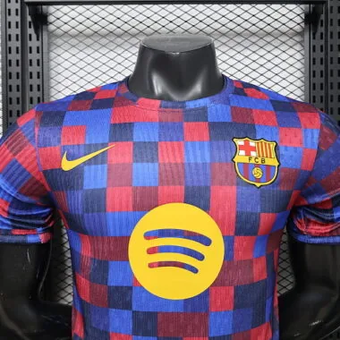 26-27 Player FC Barcelona Pre-match Kit Cheap Football Jersey Wholesale Yupoo