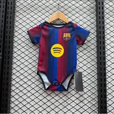 26-27 Barcelona Home Baby Uniform Cheap Football Jersey Wholesale Yupoo