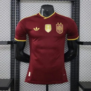 2026 Player Spain Third Away Kit Two Stars S-3XL Cheap Football Jersey Wholesale Yupoo