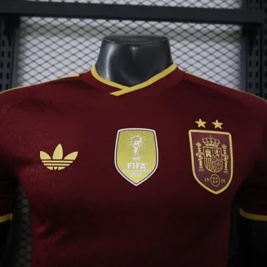 2026 Player Spain Third Away Kit Two Stars S-3XL Cheap Football Jersey Wholesale Yupoo