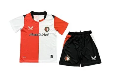 26-27 Feyenoord Home Kids Kit Cheap Football Jersey Wholesale Yupoo