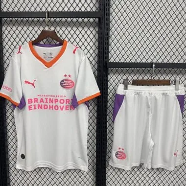 26-27 PSV Away Kids Kit Cheap Football Jersey Wholesale Yupoo