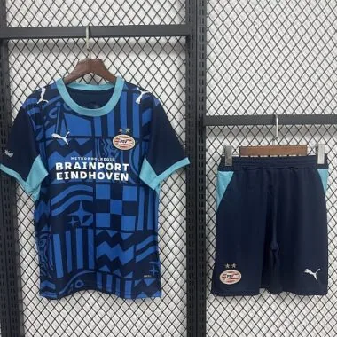 26-27 PSV Third Away Kids Kit Cheap Football Jersey Wholesale Yupoo