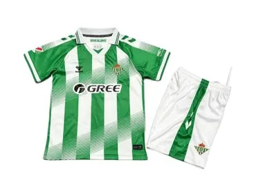 26-27 Kids Real Betis Home Kit World Cup Cheap Football Jersey Wholesale Yupoo