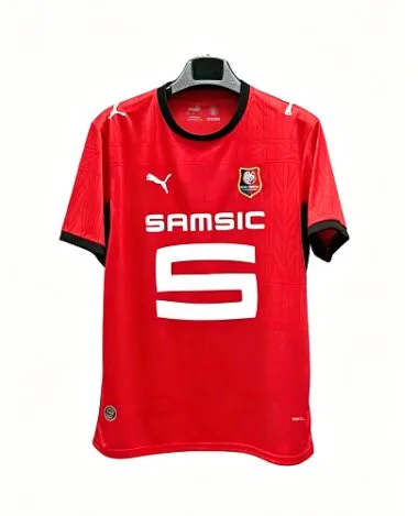 26-27 Stade Rennais Home Kit Cheap Football Jersey Wholesale Yupoo