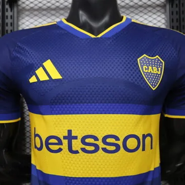 26-27 Player Boca Juniors Home Kit Cheap Football Jersey Wholesale Yupoo