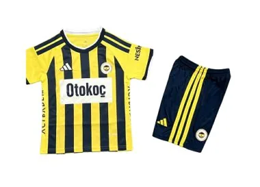 26-27 Kids Fenerbahce Home Kit Cheap Football Jersey Wholesale Yupoo