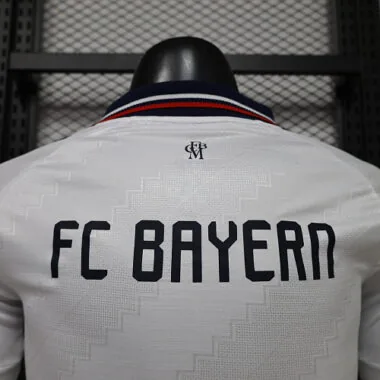 26-27 Player FC Bayern Away Long Sleeve Kit S-3XL Cheap Football Jersey Wholesale Yupoo