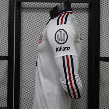 26-27 Player FC Bayern Away Long Sleeve Kit S-3XL Cheap Football Jersey Wholesale Yupoo