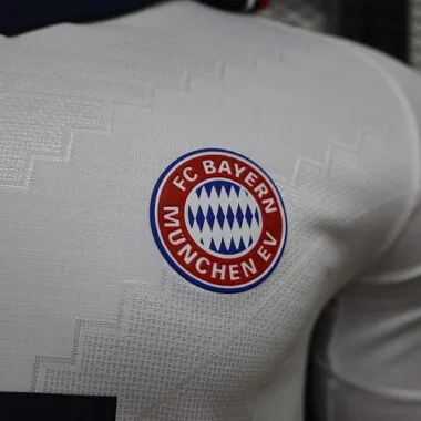 26-27 Player FC Bayern Away Long Sleeve Kit S-3XL Cheap Football Jersey Wholesale Yupoo
