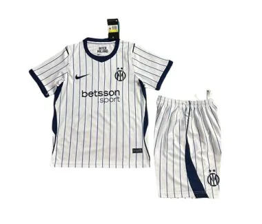 26-27 Kids Inter Milan Away Kit Cheap Football Jersey Wholesale Yupoo