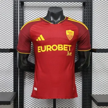 26-27 Player AS Roma Home Kit Cheap Football Jersey Wholesale Yupoo