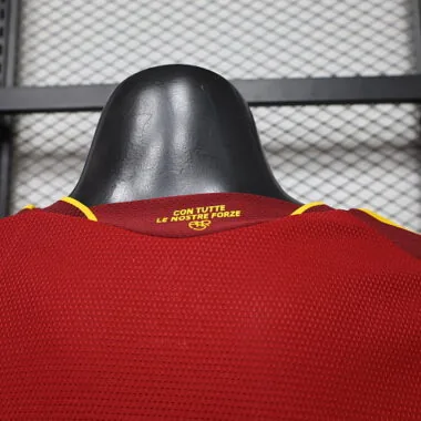 2026/27 Player AS Roma thuis Kit voetbalshirt albumfoto 3