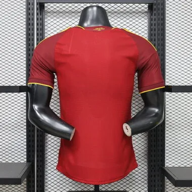 2026/27 Player AS Roma thuis Kit voetbalshirt albumfoto 4