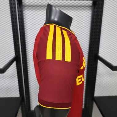 2026/27 Player AS Roma thuis Kit voetbalshirt albumfoto 6
