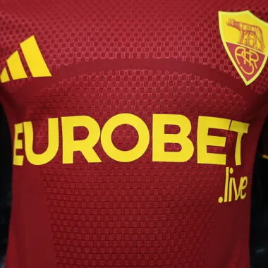 2026/27 Player AS Roma thuis Kit voetbalshirt albumfoto 9