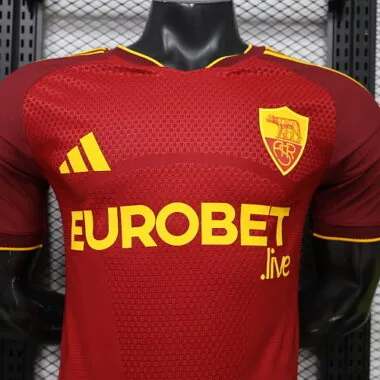 2026/27 Player AS Roma thuis Kit voetbalshirt albumfoto 12