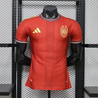 2026 Player Spain Special Edition Kit Two Stars Cheap Football Jersey Wholesale Yupoo