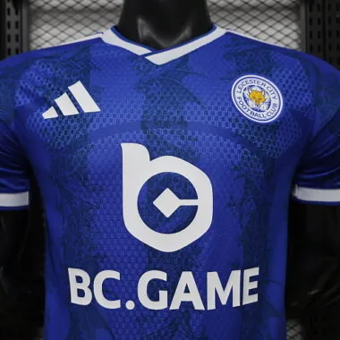 26-27 Player Leicester City Home Kit Cheap Football Jersey Wholesale Yupoo