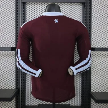 26-27 Player Aston Villa Home Long Sleeve Kit Cheap Football Jersey Wholesale Yupoo