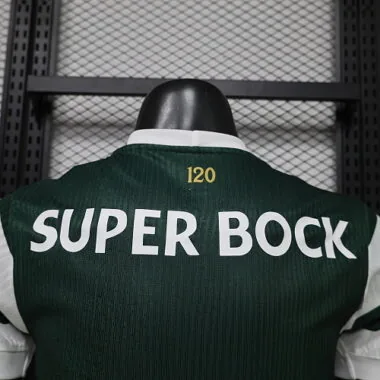 26-27 Player Sporting Lisbon Home Kit Cheap Football Jersey Wholesale Yupoo