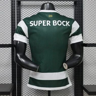 26-27 Player Sporting Lisbon Home Kit Cheap Football Jersey Wholesale Yupoo