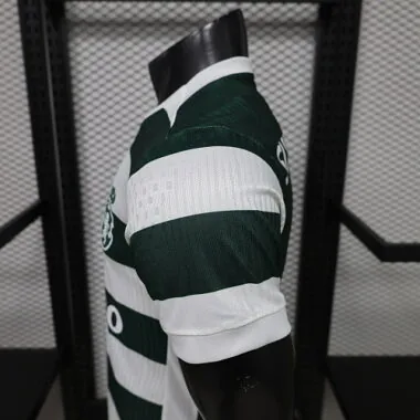 26-27 Player Sporting Lisbon Home Kit Cheap Football Jersey Wholesale Yupoo