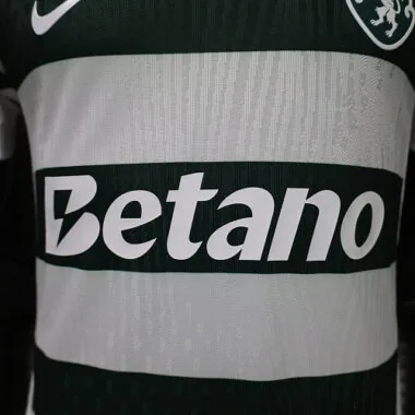 26-27 Player Sporting Lisbon Home Kit Cheap Football Jersey Wholesale Yupoo