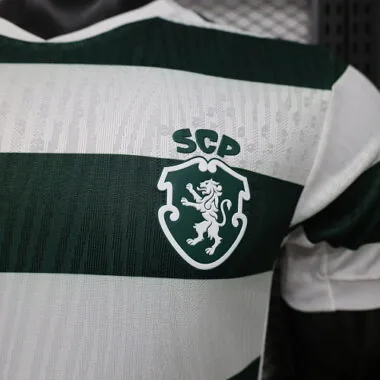 26-27 Player Sporting Lisbon Home Kit Cheap Football Jersey Wholesale Yupoo