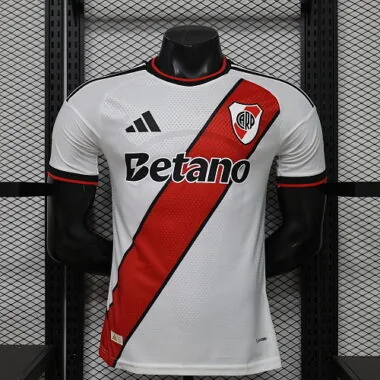 26-27 Player River Plate Home Kit Cheap Football Jersey Wholesale Yupoo