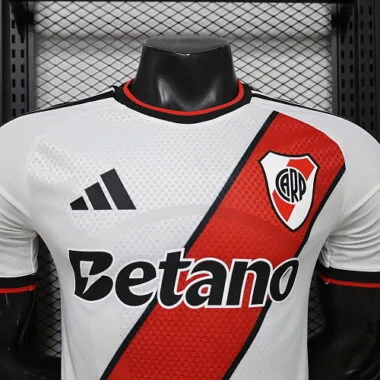 26-27 Player River Plate Home Kit Cheap Football Jersey Wholesale Yupoo