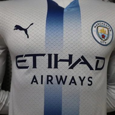 26-27 Player Manchester City Third Away Long Sleeve Kit Cheap Football Jersey Wholesale Yupoo