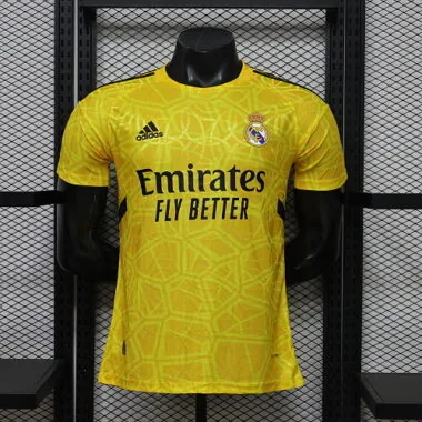 26-27 Player Real Madrid Yellow Special Edition Kit S-3XL Cheap Football Jersey Wholesale Yupoo
