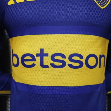 26-27 Player Boca Juniors Home Long Sleeve Kit S-4XL Cheap Football Jersey Wholesale Yupoo