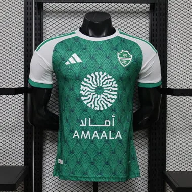 26-27 Player Al Ahli Saudi Home Kit S-3XL Cheap Football Jersey Wholesale Yupoo