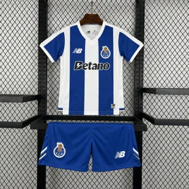 26-27 FC Porto Kids Home Kit Cheap Soccer Wholesale Jersey