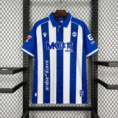 26-27 Deportivo Alavés Home Kit S-4XL Cheap Football Jersey Wholesale Yupoo