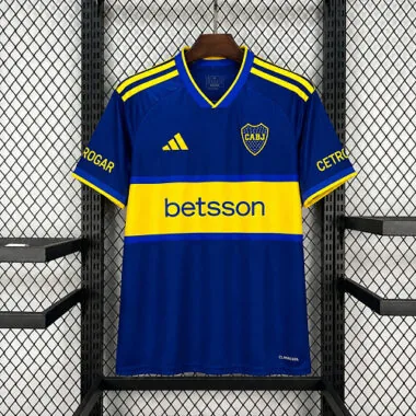 26-27 Boca Juniors Home Kit Cheap Football Jersey Wholesale Yupoo
