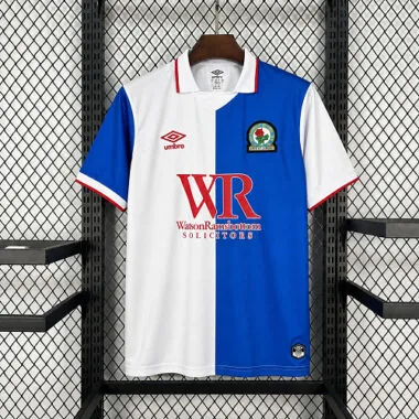 26-27 Blackburn Rovers Home Kit Cheap Football Jersey Wholesale Yupoo