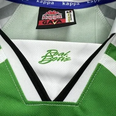 1997/98 rétro Betis domicile Kit maillot de football photo de l'album 5