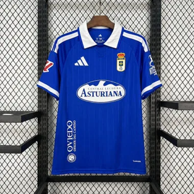 26-27 Real Oviedo Home Kit Cheap Football Jersey Wholesale Yupoo