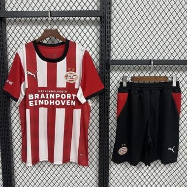 26-27 PSV Eindhoven Home Kids Kit Cheap Football Jersey Wholesale Yupoo