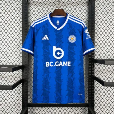 26-27 Leicester City Home Kit Cheap Football Jersey Wholesale Yupoo