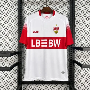 26-27 VfB Stuttgart Home Kit Cheap Football Jersey Wholesale Yupoo