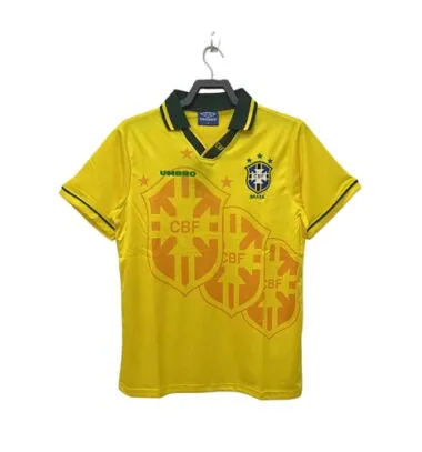 1994 Retro Brazil Home Kit Cheap Football Jersey Wholesale Yupoo