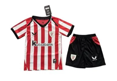 26-27 Kids Athletic Bilbao Home Kit World Cup Cheap Football Jersey Wholesale Yupoo