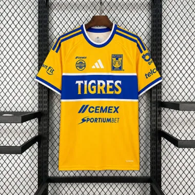 26-27 Tigres Home Kit S-4XL Cheap Football Jersey Wholesale Yupoo