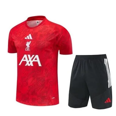 26-27 Liverpool Pre-match Training Adults & Kids Kits Tracksuits World Cup Cheap Jersey Wholesale Yu