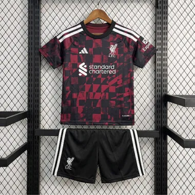 26-27 LIverpool Kids Third Away Kit Cheap Football Jersey Wholesale Yupoo